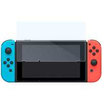 Premium hartowane szkło kompatybilny z Nintendo przełącznik płaski 9H zabezpieczenie ekranu z przodu, odporna na wstrząsy anty szok 1